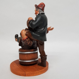 Egbert van Heemskerck-Statue beim Friseur neu