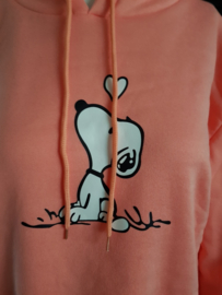 Snoopy Pullover orange Hoody - Neu