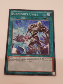 Yu-Gi-Oh Konami spelcard Igknights Unite
