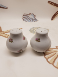 Salz- und Pfefferstreuer aus Vintage-Porzellan