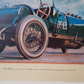 Aral Opel 1913 Autoplaat