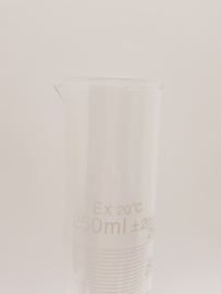 Laboratory glass Measuring cylinder 250ml