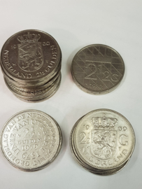 21 Dutch Rijksdaalders 2.5 Gulden