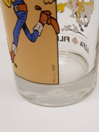 Lucky Luke vintage glass from 1997