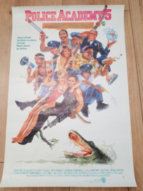 Movie poster police Academy 5 1988