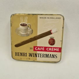 Cafe Creme Henri Wintermans alte Zigarrendose