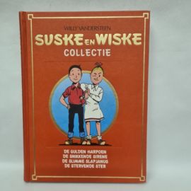 Suske en Wiske stripboek met o.a De gulden harpoen