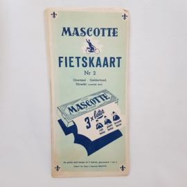 Mascotte fietskaart nr.2 Overijssel-Gelderland-Utrecht