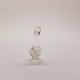 Swarovski Silver Crystal Goose Dick mini with box