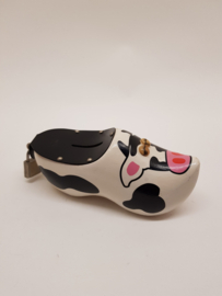 Cow clog with eyes piggy bank