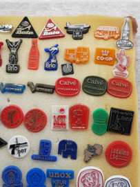 Pins thick plastic 100 pieces
