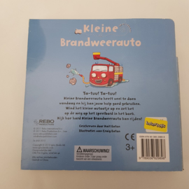 Kleine Brandweerman boek met speelbord 9789036629898