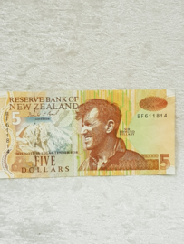 Neuseeland fünf Dollar