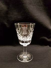 Tudor Latimer Crystal Vintages Shot glass with India logo