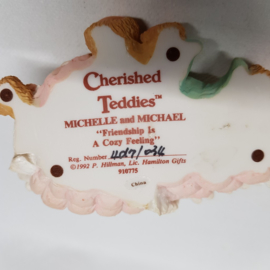 Michelle and Michael 910775 Cherished Teddies