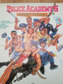 Movie poster police Academy 5 1988