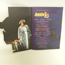 Annie the musical program booklet