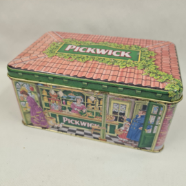 Douwe Egberts pickwick tea tin