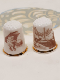 Ot und Sien Fingerhüte, 4 Stück