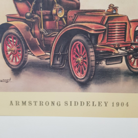 Aral Autoplate Armstrong Siddeley 1904 - Piet Olyslager