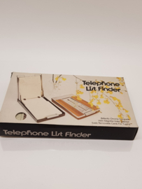 Telephone List Finder Vintages - unused