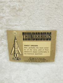 The Thunderbirds nr.16 Sweet Dreams Tradecard