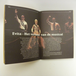 Evita de musical programma boekje