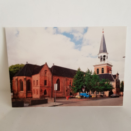 Ansichtkaart Groningen Kerken in 6 x foto