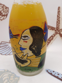 Corneille leere Champagnerflasche