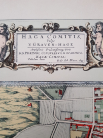 Ha Ga Comitis Vulgo 's-Gravenhage Blaeu 1649