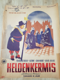 Filmposter Heldenkermis jaren 40