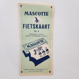 Mascotte fietskaart nr.4 Zuid-Holland/Zeeland/Noord-Brabant