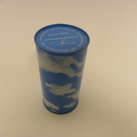 Art center Delft can of air signed