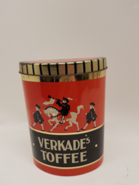 Verkade Toffee oud blikje