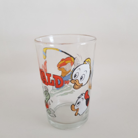 Donald Duck Disney lemonade glass from France