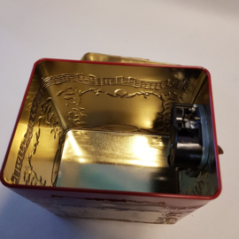 Lambertz tin with music box