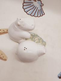 Naughty Hippos Salz und Pfeffer