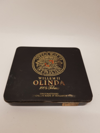Willem II vintages sigarenblikje Olinda