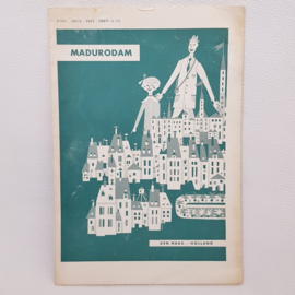 Madurodam plattegrond 1954