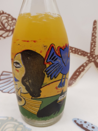 Corneille leere Champagnerflasche