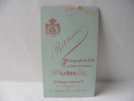 Antikes Porträtfoto von Barras aus Lüttich