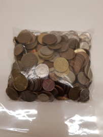 Belgie oude munten rond de 450 stuks