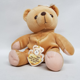The Teddy with a Heart of Gold 516562E Jacki Cherished Teddies