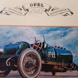 Aral Opel 1913 Car plate