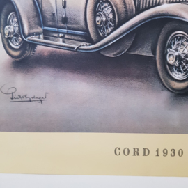 Aral Autoplaat Cord 1930 - Piet Olyslager
