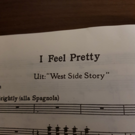 West Side Story 1957 Bladmuziek