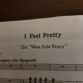 West Side Story 1957 Sheet Music