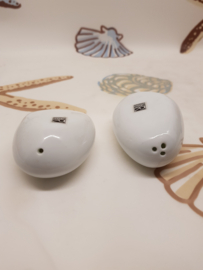 Royal Houseware Salz- und Pfefferstreuer, weiße Kieselsteine