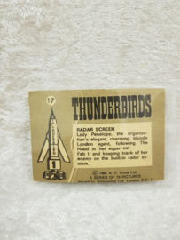 The Thunderbirds nr.17 Radar Screen Tradecard