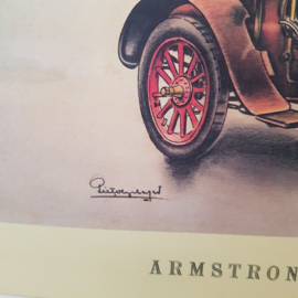 Aral Autoplate Armstrong Siddeley 1904 - Piet Olyslager